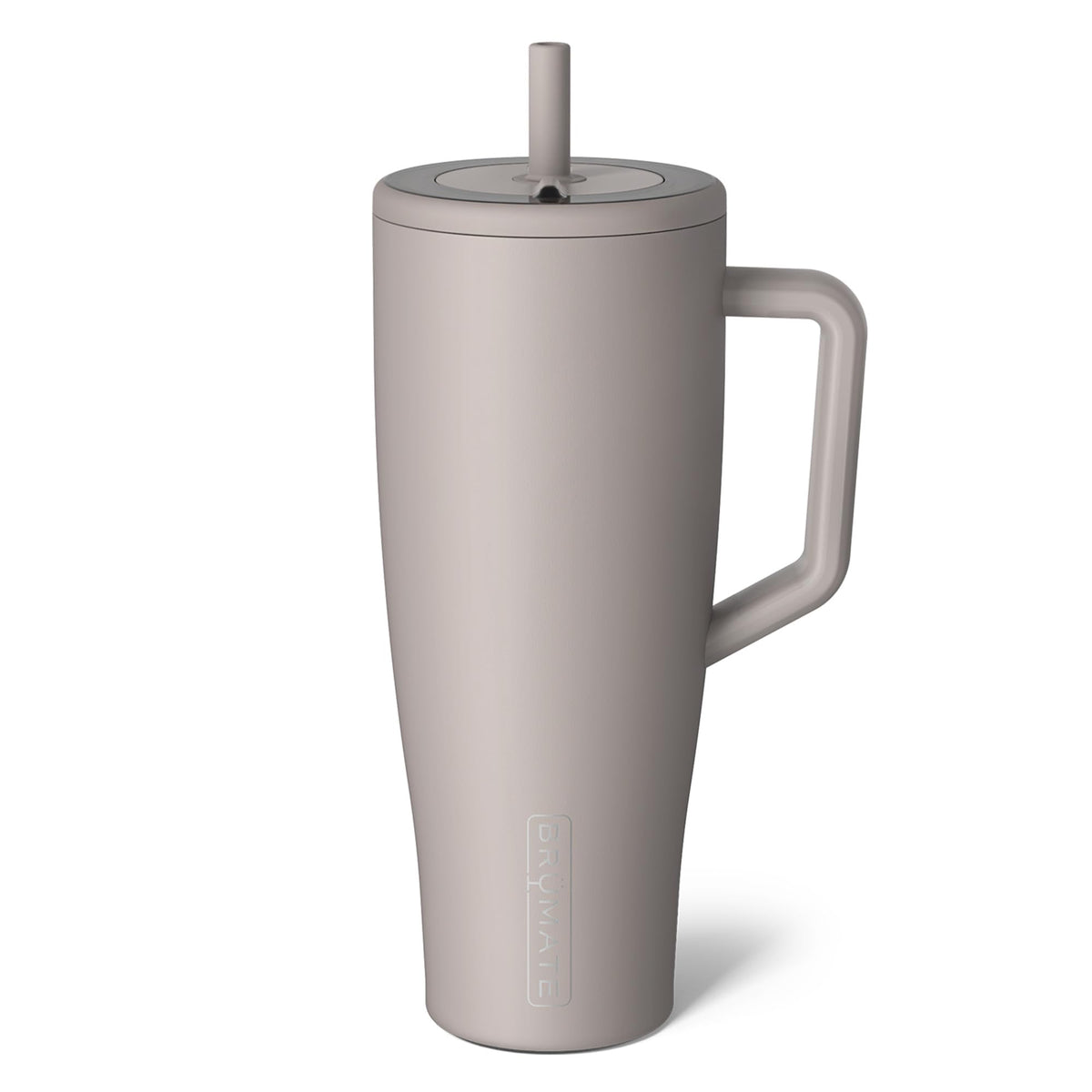 BrüMate Era 40 oz Tumbler with Handle & Straw | 100% Leakproof Insulated Water Bottle Tumbler with Lid & Flexible SoftSip Straw | Made of Stainless Steel | Cup Holder Friendly | 40oz (Nightfall Blue)