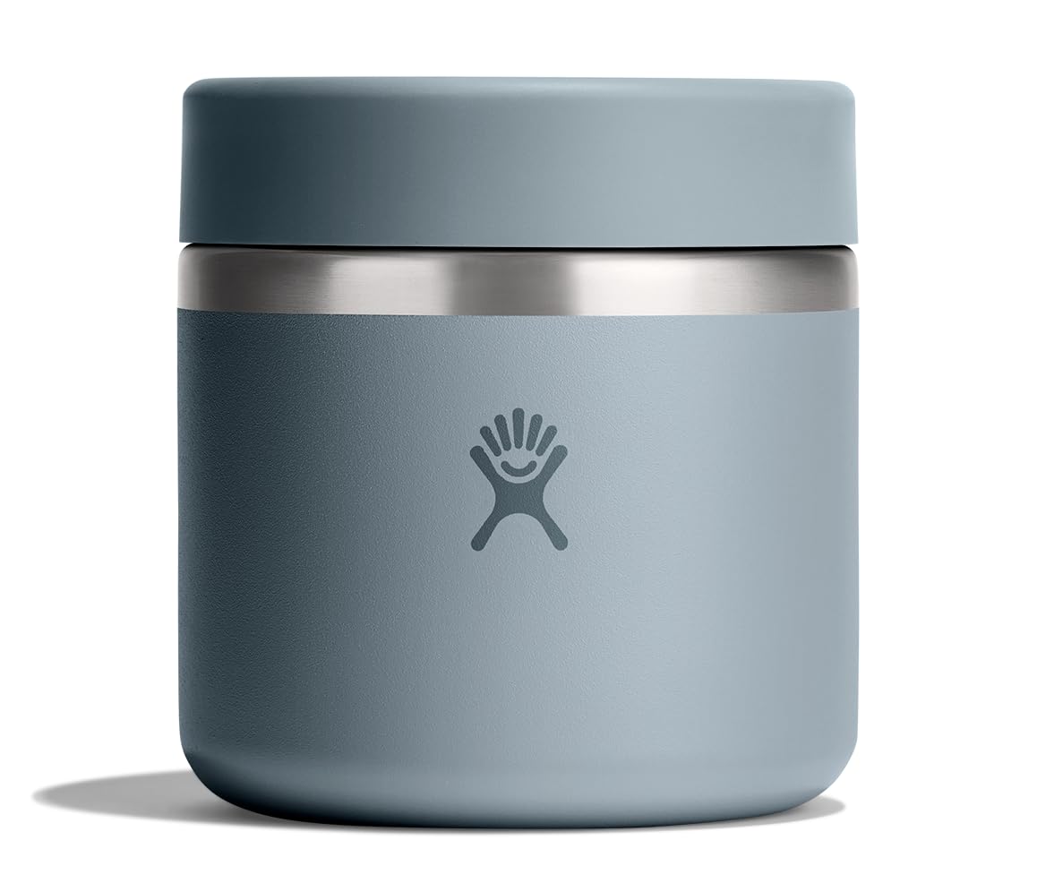 Hydro Flask Food Jar – Insulated Stainless Steel, Snack Travel Container for Hot Food, Lunch, & Soup 20 Oz Black