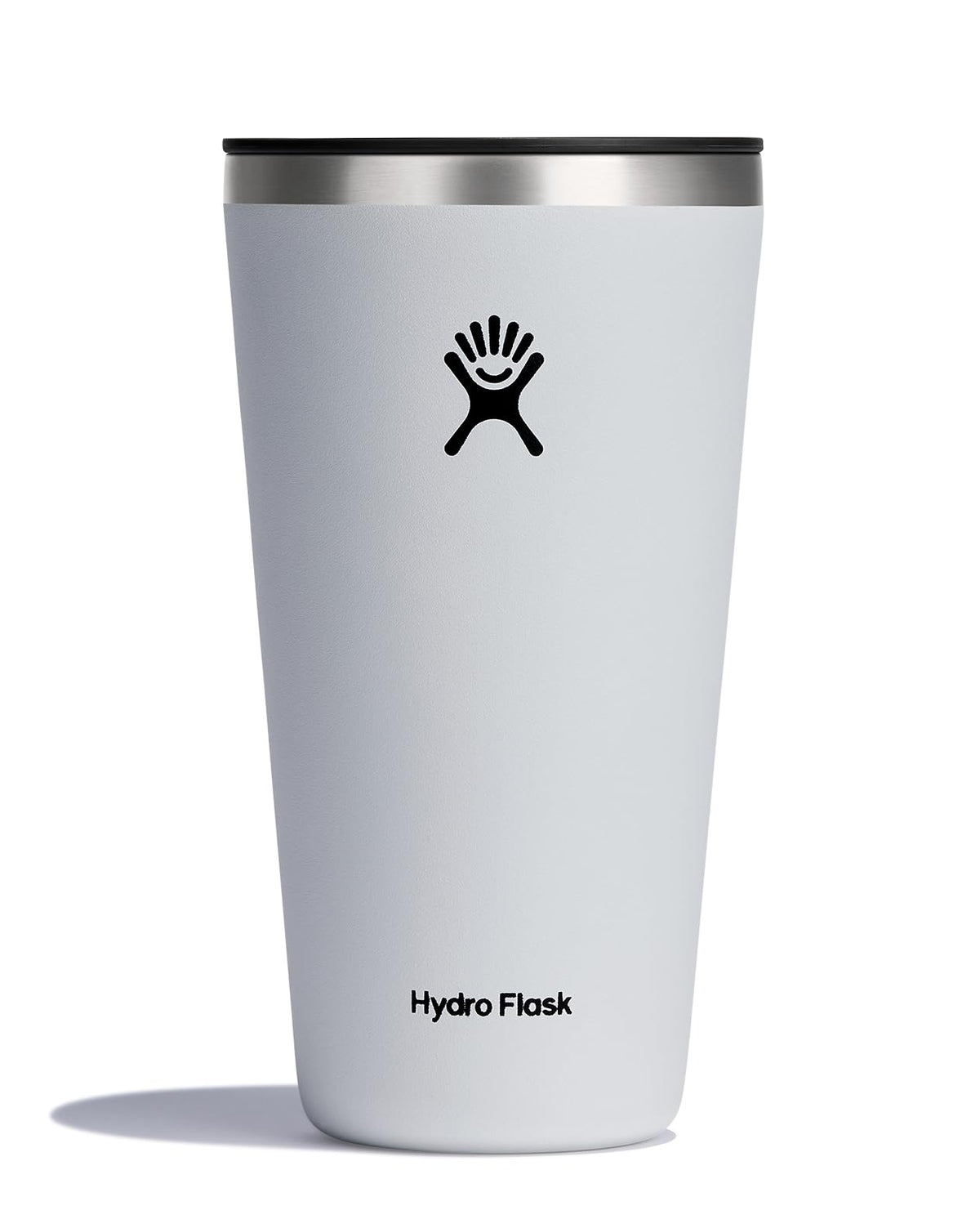 Hydro Flask All Around Tumbler Press-In Lid, Insulated Travel Mug, Stainless Steel Coffee Cup 16 Oz Cloud Pink