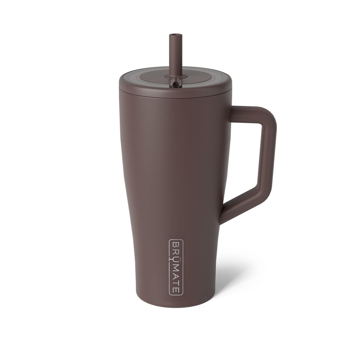 BrüMate Era 40 oz Tumbler with Handle & Straw | 100% Leakproof Insulated Water Bottle Tumbler with Lid & Flexible SoftSip Straw | Made of Stainless Steel | Cup Holder Friendly | 40oz (Nightfall Blue)