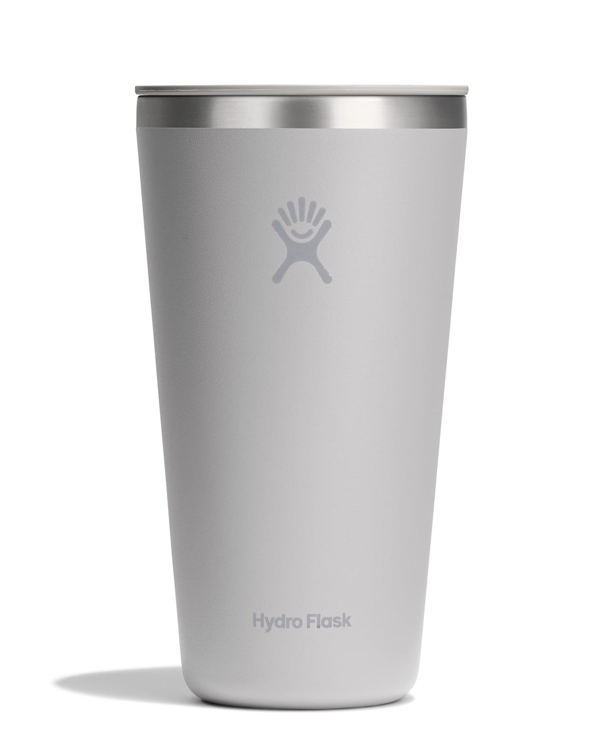 Hydro Flask All Around Tumbler Press-In Lid, Insulated Travel Mug, Stainless Steel Coffee Cup 16 Oz Cloud Pink