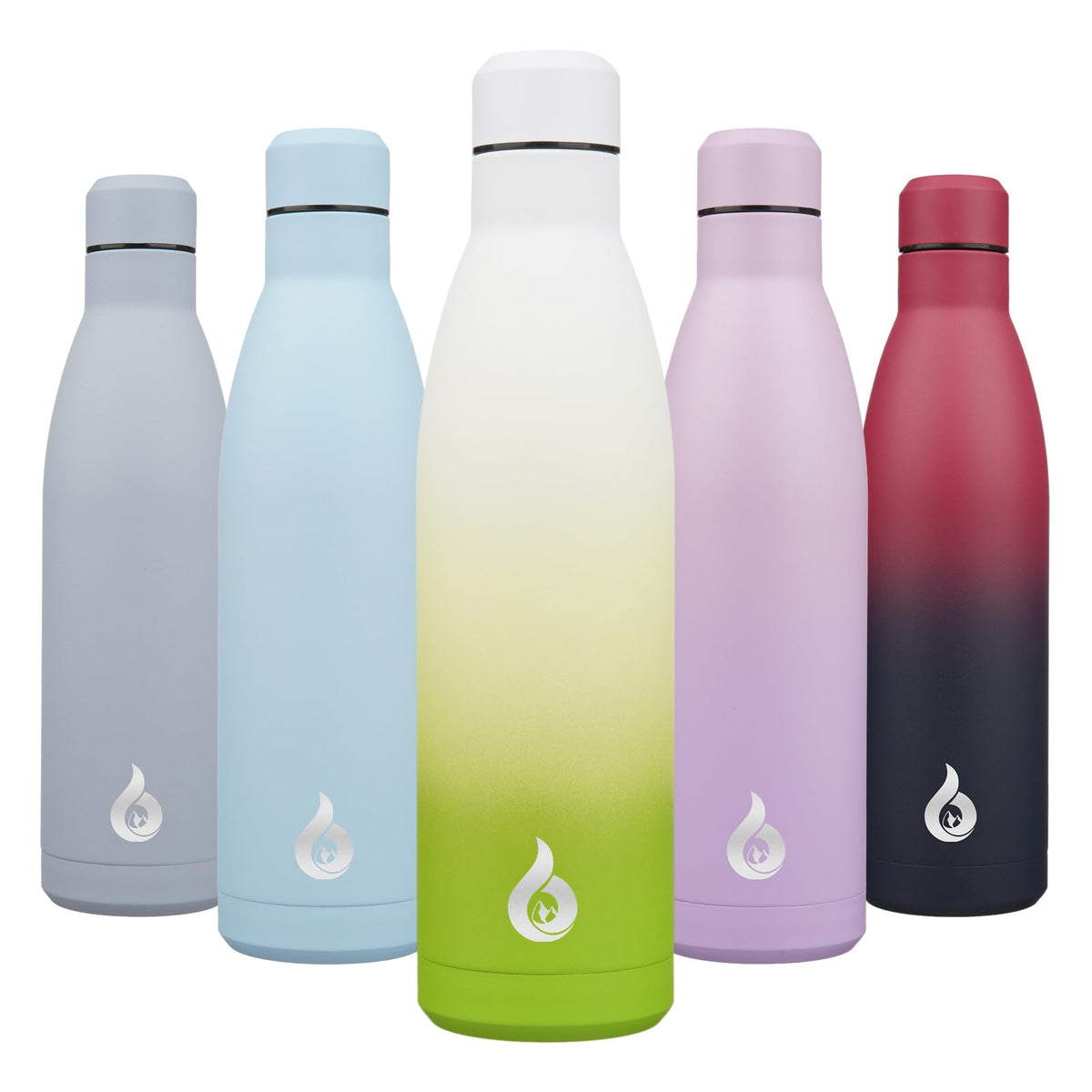 BJPKPK 12 oz Small Water Bottle, Reusable Insulated Stainless Steel Flask