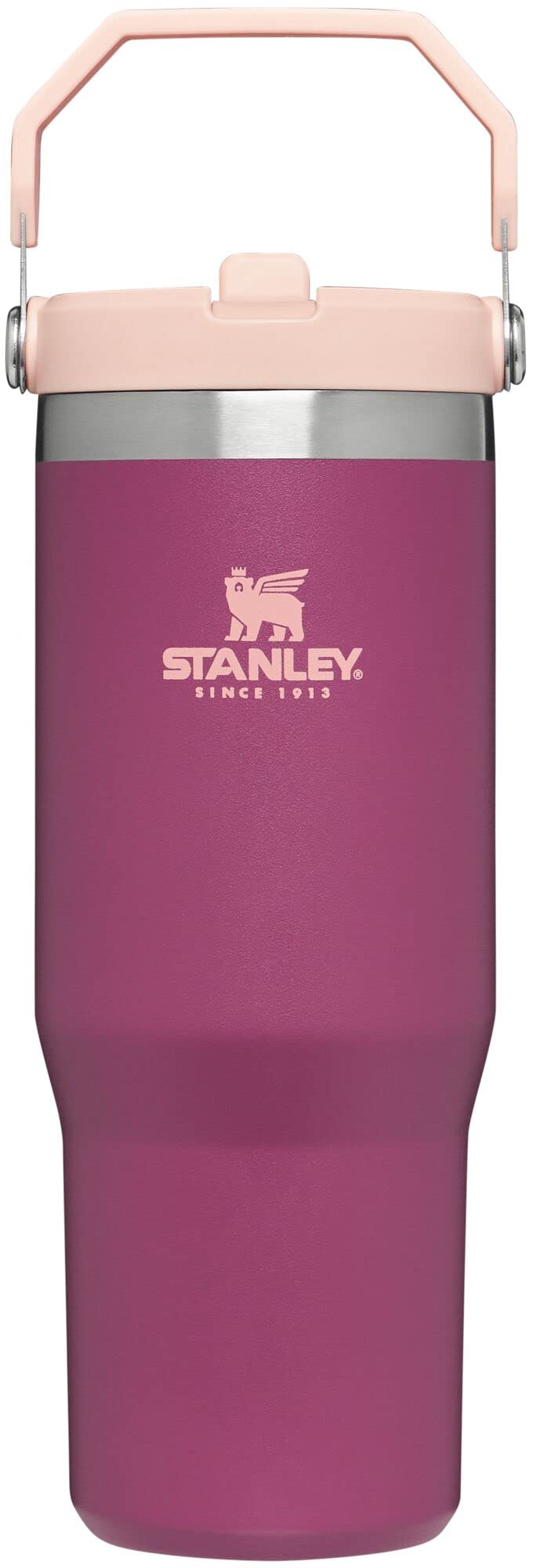 STANLEY IceFlow 2.0 Flip Straw Tumbler, 30 oz, Rose Quartz