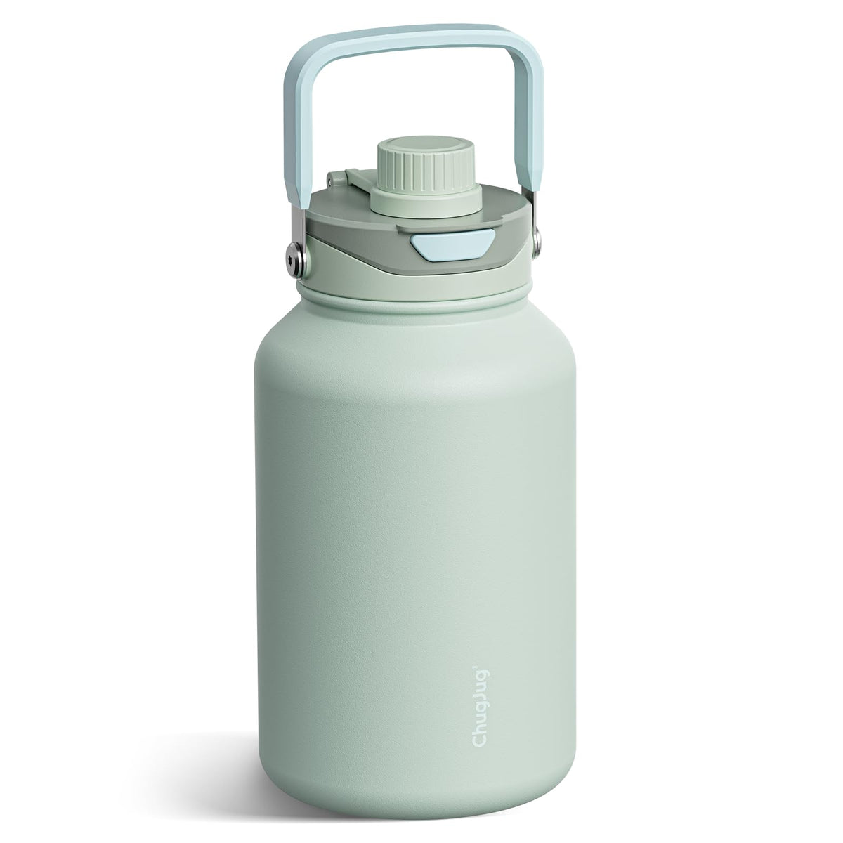 64oz Half Gallon Insulated Water Bottle with 2-in-1 Pop-up Straw & Chug Lid