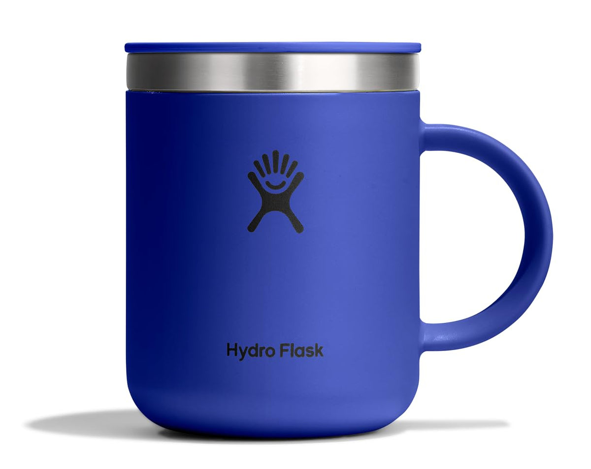 Hydro Flask Coffee Mug – Insulated Stainless Steel, Non Spill, Leak Resistant Travel Mug 12 Oz Indigo Blue