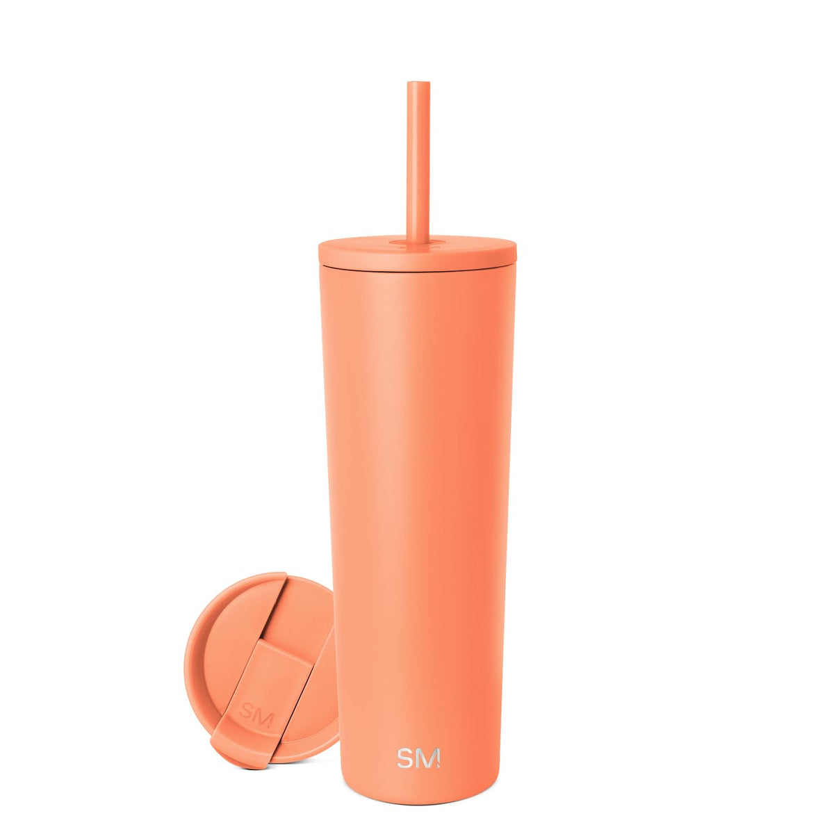 Simple Modern Iced Coffee Tumbler, Insulated | 24oz | Black