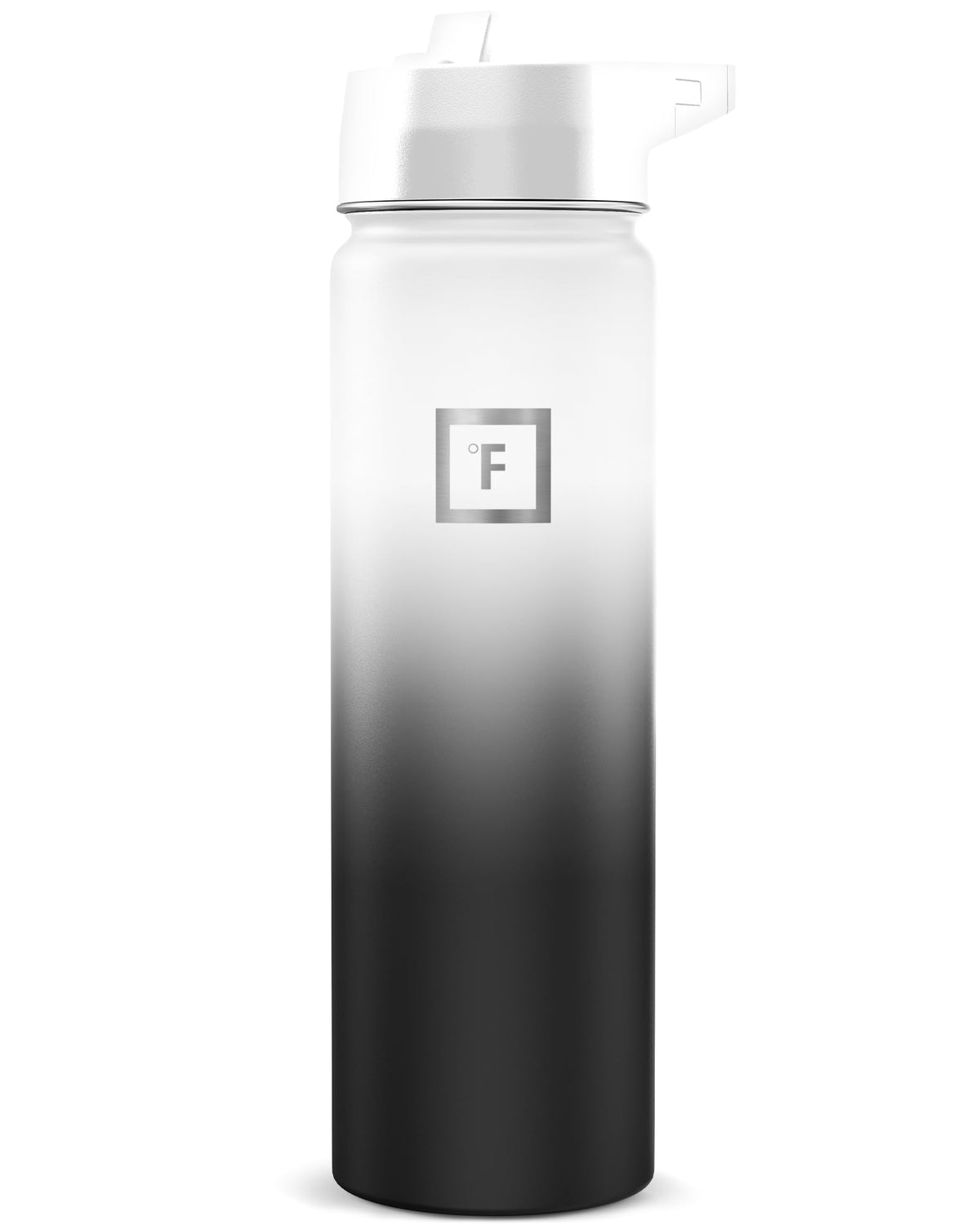 IRON °FLASK 24 oz Wide Mouth Water Bottle with Straw