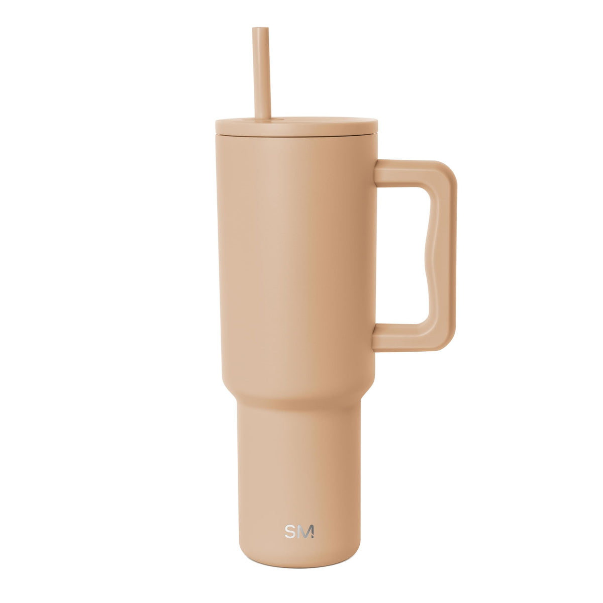 Simple Modern Tumbler with Handle and Straw | 40oz | Green