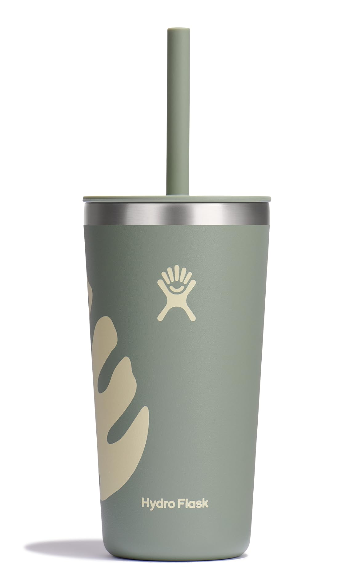 Hydro Flask All Around Tumbler Press-In Lid, Insulated Travel Mug, Stainless Steel Coffee Cup 16 Oz Cloud Pink