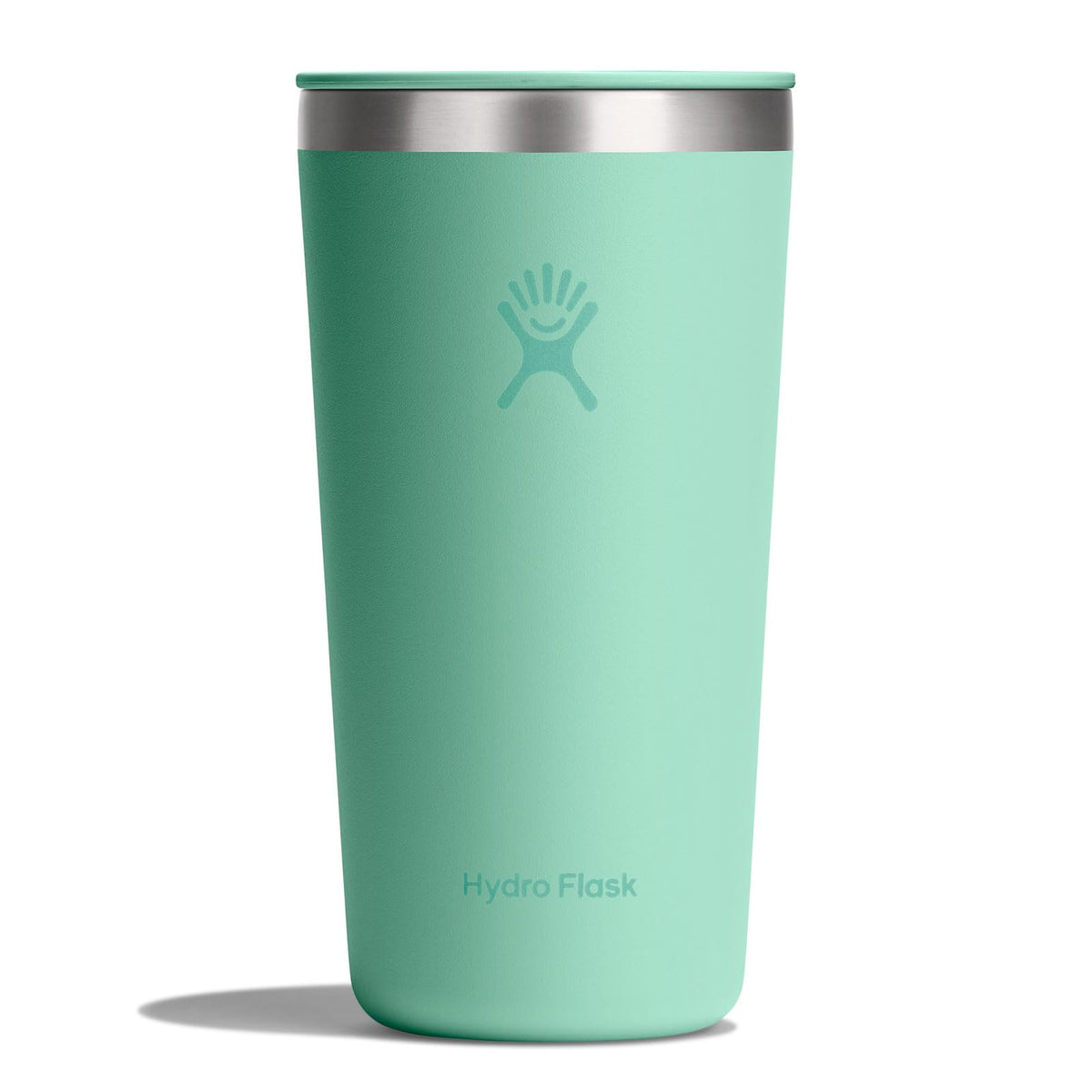 Hydro Flask All Around Tumbler Press-In Lid, Insulated Travel Mug, Stainless Steel Coffee Cup 16 Oz Cloud Pink