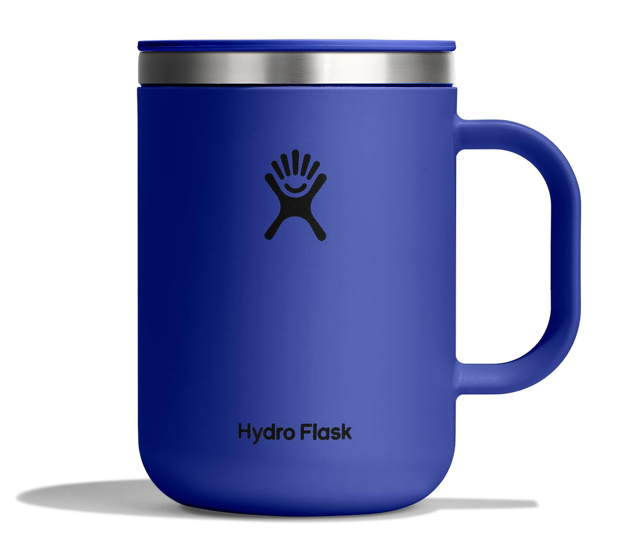 Hydro Flask Coffee Mug – Insulated Stainless Steel, Non Spill, Leak Resistant Travel Mug 12 Oz Indigo Blue