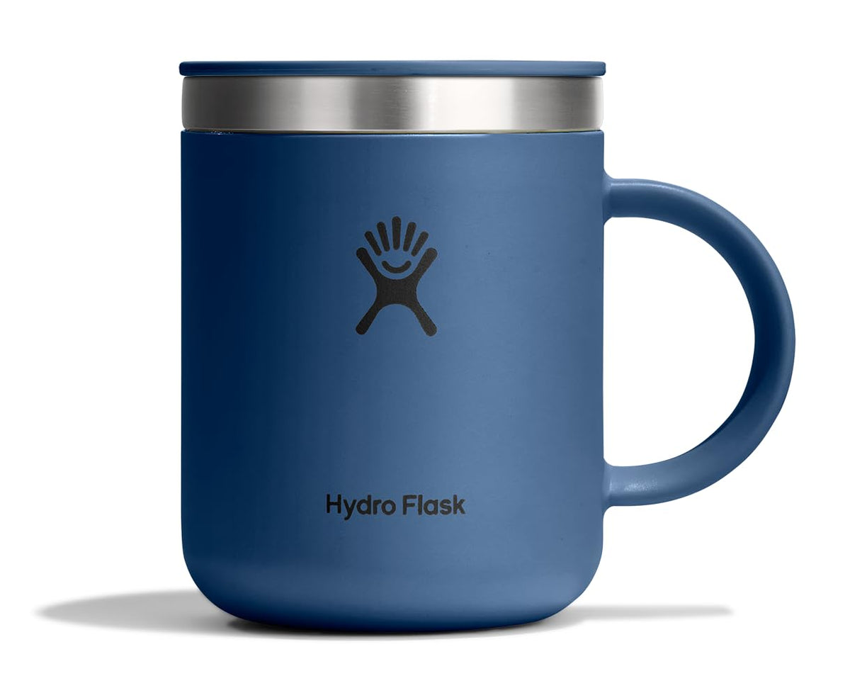 Hydro Flask Coffee Mug – Insulated Stainless Steel, Non Spill, Leak Resistant Travel Mug 12 Oz Indigo Blue