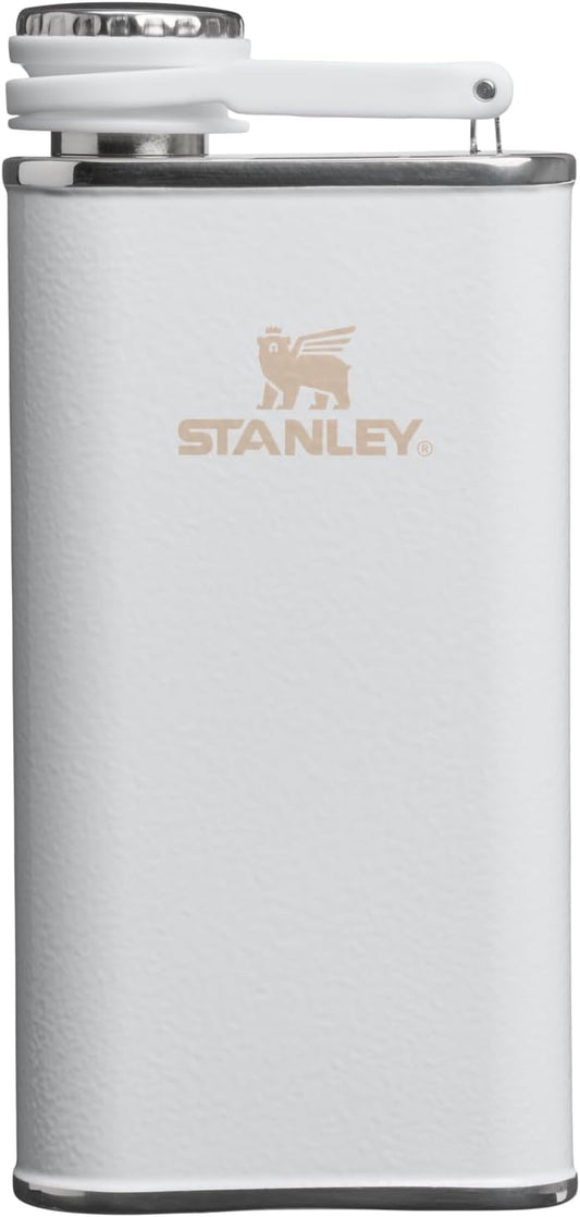 STANLEY Easy Fill Flask, 8 oz, Hammertone Frost