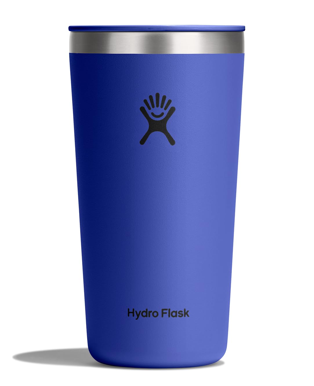 Hydro Flask All Around Tumbler Press-In Lid, Insulated Travel Mug, Stainless Steel Coffee Cup 16 Oz Cloud Pink
