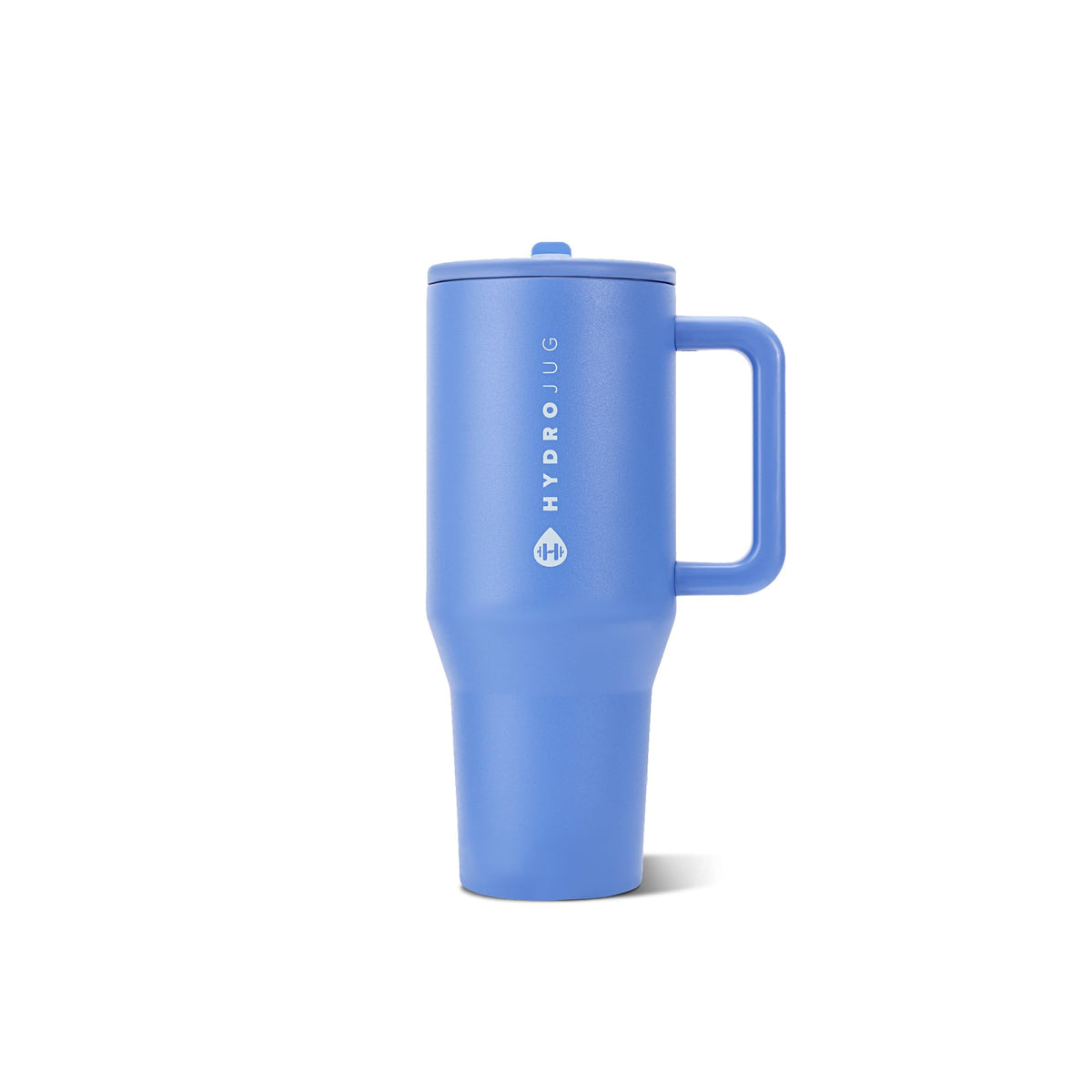 HydroJug Traveler 32oz, Insulated Tumbler with Handle & Straw, Cream