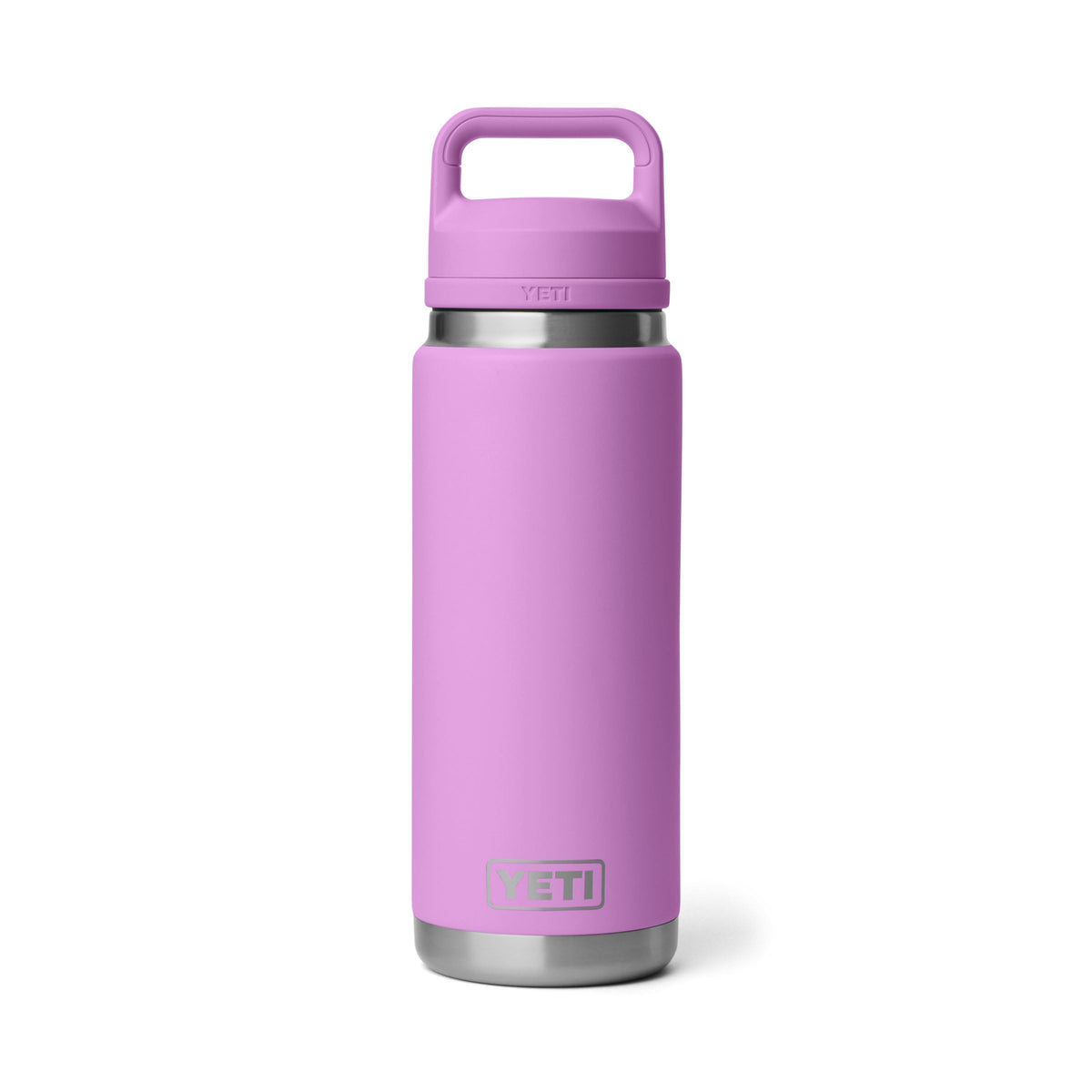 YETI Rambler 26 oz Bottle, Vacuum Insulated, Stainless Steel with Chug Cap, Black