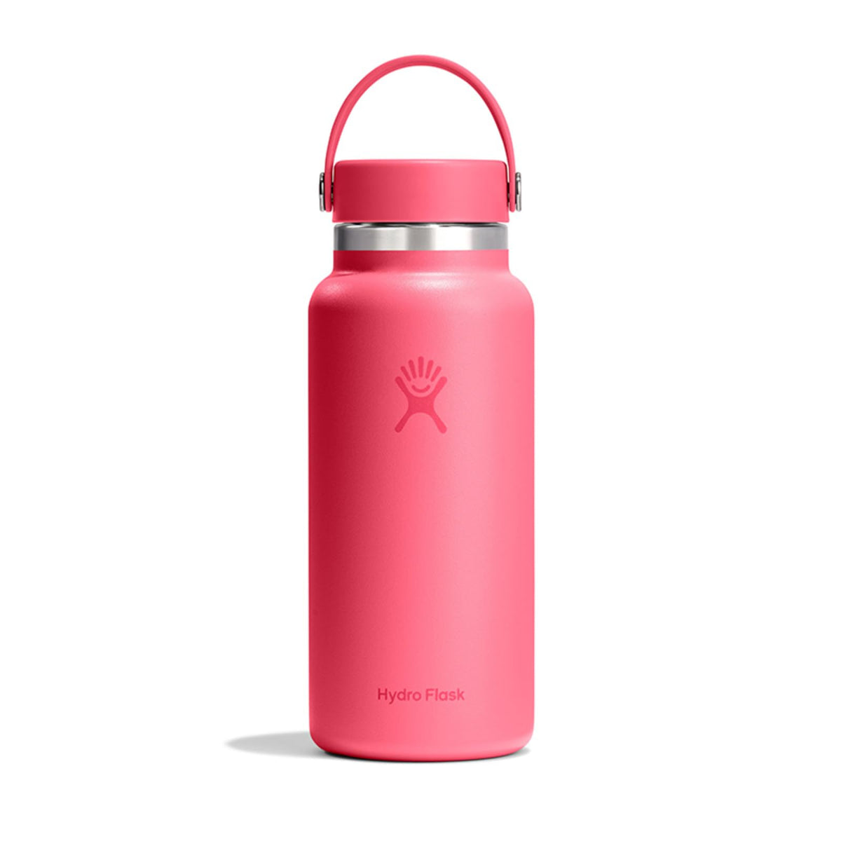 Hydro Flask Water Bottle - Insulated Stainless Steel - Wide Mouth Flex Lid, Non Spill, Leakproof and Refillable in 32 Oz Harbor Blue