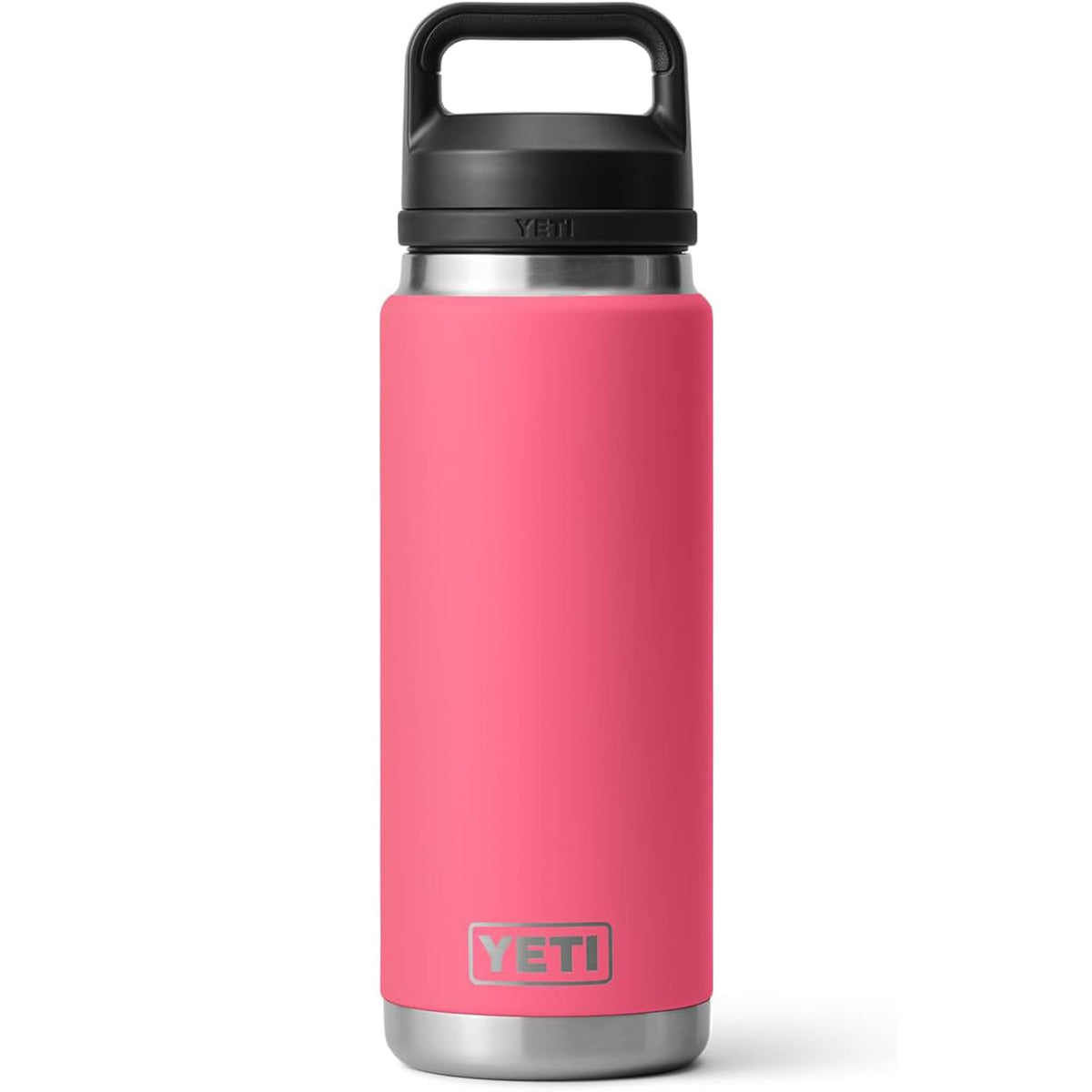 YETI Rambler 26 oz Bottle, Vacuum Insulated, Stainless Steel with Chug Cap, Black