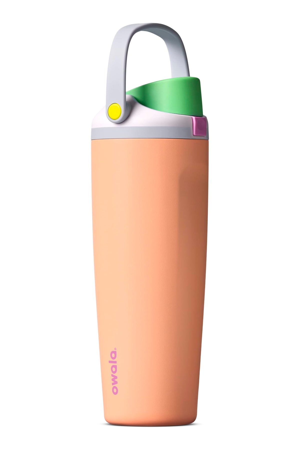 Owala FreeSip Sway Insulated Stainless Steel Water Bottle with Two-Way Spout, Built-In Straw and Bucket Handle, Made for Travel, School, and Sports, 30oz, BPA Free, Leak Proof, Daybreak