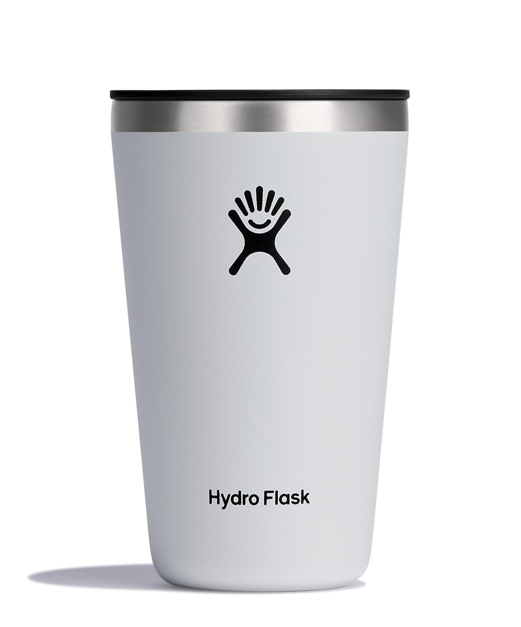 Hydro Flask All Around Tumbler Press-In Lid, Insulated Travel Mug, Stainless Steel Coffee Cup 16 Oz Cloud Pink