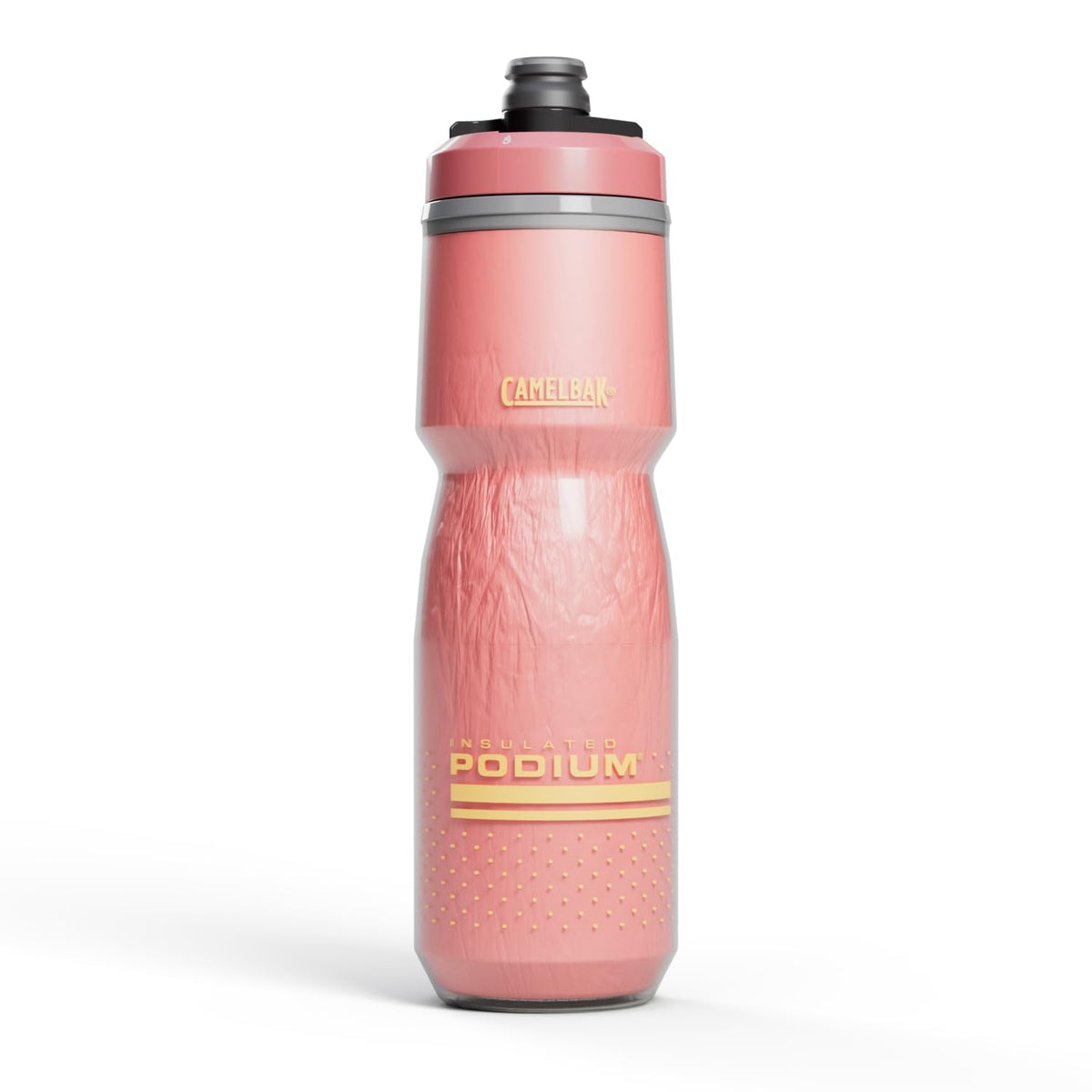 CamelBak Podium Chill Outdoor Water Bottle 24oz, White/Black