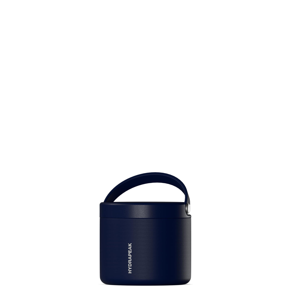 Hydrapeak 25oz Stainless Steel Vacuum Insulated Food Jar for Hot Food and Cold Food, Wide Mouth Leak-Proof Soup Jar for Adults, 10 Hours Hot and 16 Hours Cold (Black)