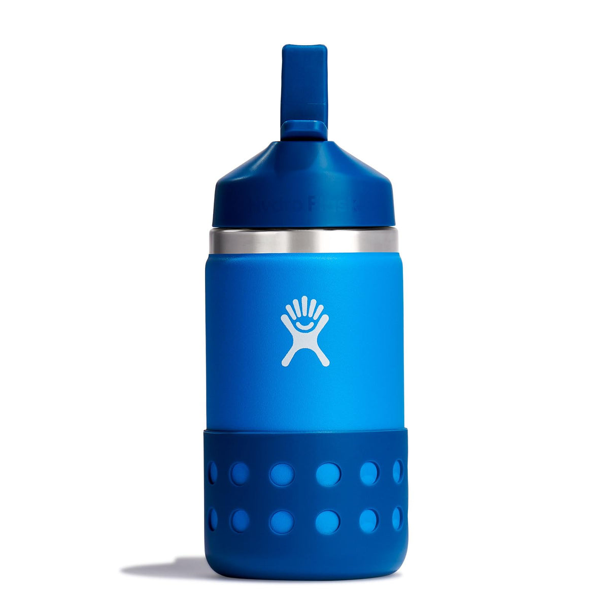 Hydro Flask Kids Water Bottle for School - Stainless Steel and Insulated with Straw Cap - 12 Oz World of Eric Carle Caterpillar Yellow