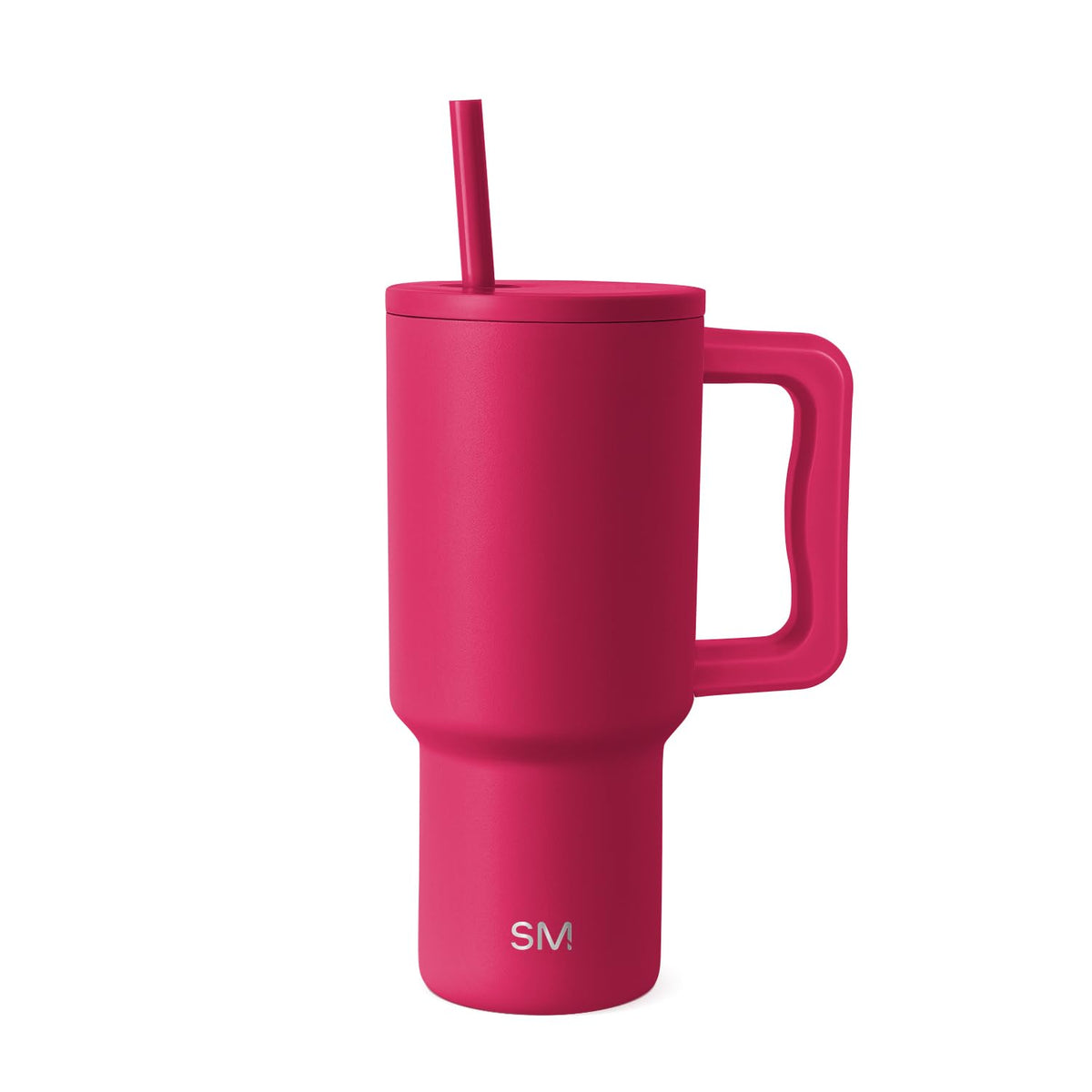 Simple Modern Tumbler with Handle and Straw | 40oz | Green