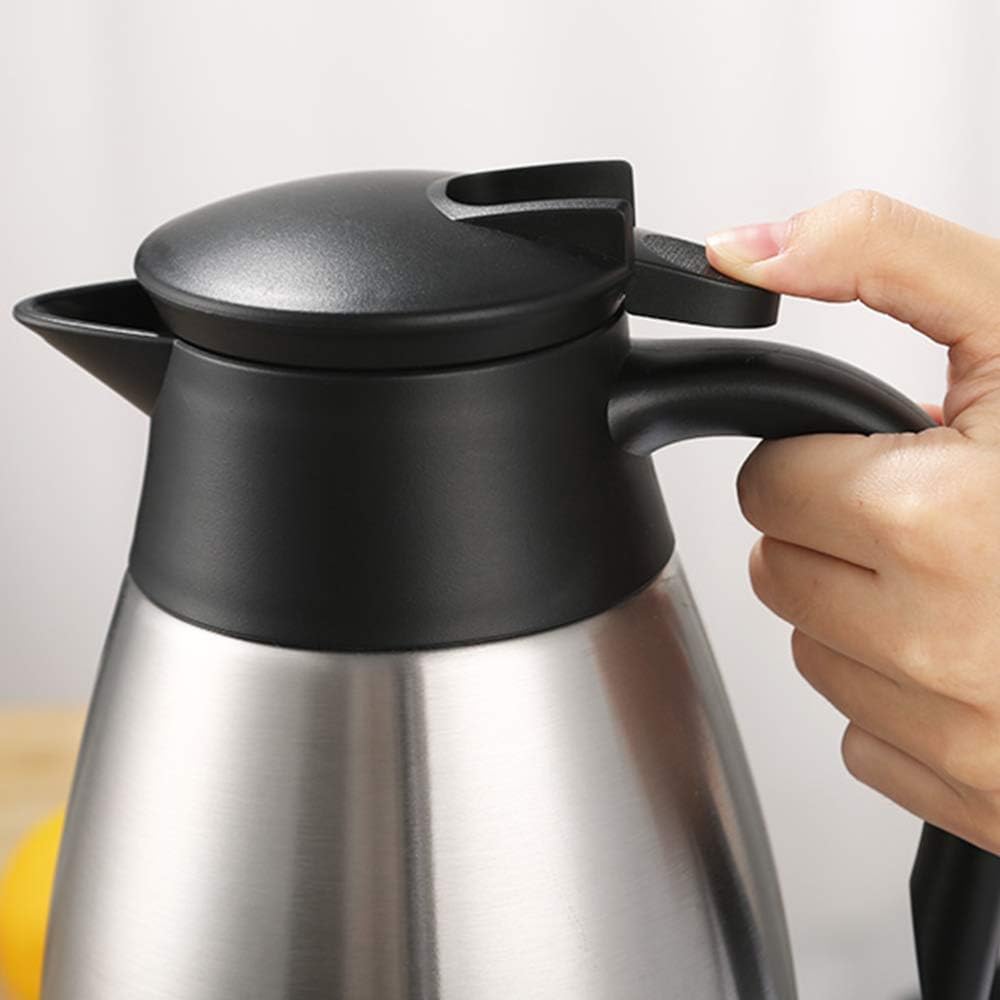 68oz Coffee Carafe Insulated, Airpot Thermal Coffee Carafes for Keeping Hot