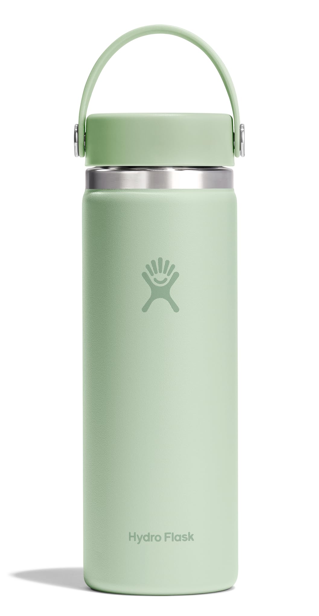 Hydro Flask Water Bottle - Insulated Stainless Steel - Wide Mouth Flex Lid, Non Spill, Leakproof and Refillable in 32 Oz Harbor Blue