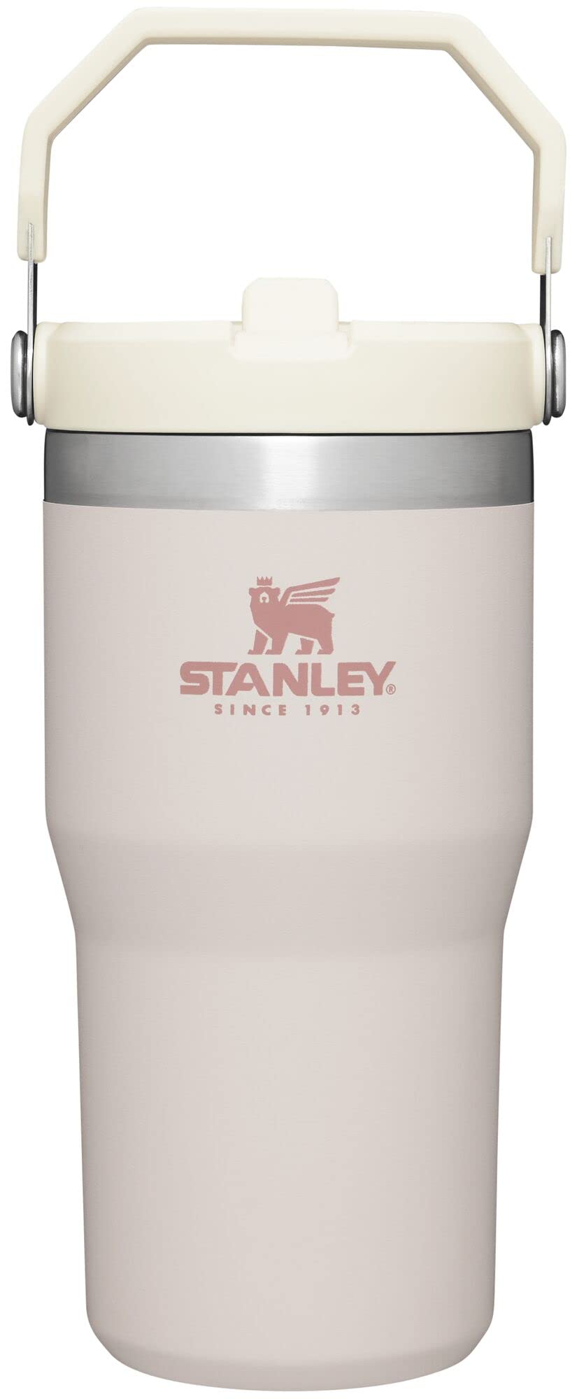 STANLEY IceFlow 2.0 Flip Straw Tumbler, 30 oz, Rose Quartz