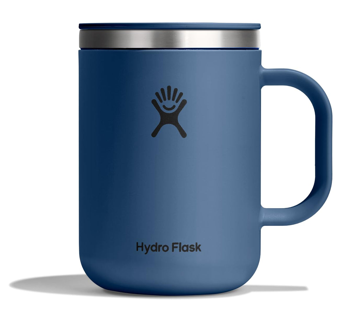 Hydro Flask Coffee Mug – Insulated Stainless Steel, Non Spill, Leak Resistant Travel Mug 12 Oz Indigo Blue