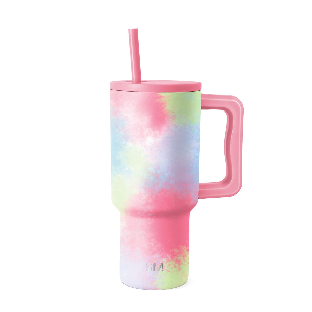Simple Modern Tumbler with Handle and Straw | 40oz | Green