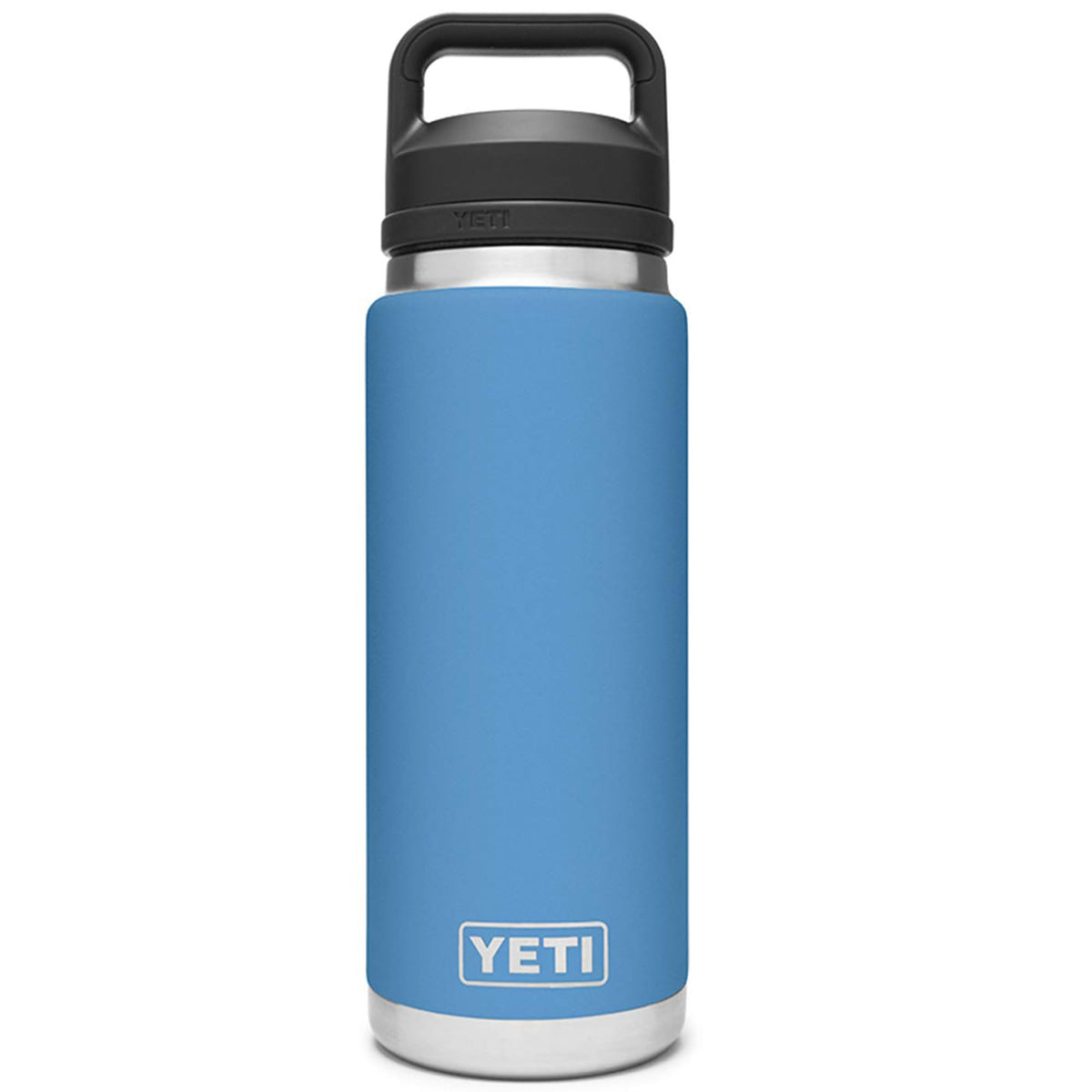 YETI Rambler 26 oz Bottle, Vacuum Insulated, Stainless Steel with Chug Cap, Black