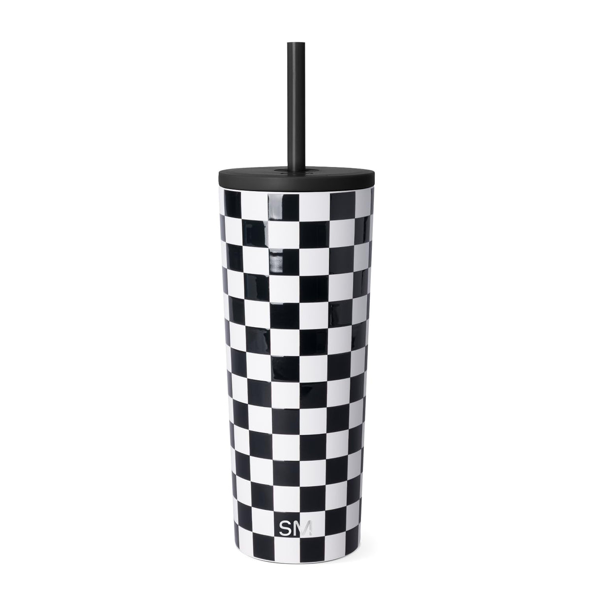 Simple Modern Iced Coffee Tumbler, Insulated | 24oz | Black