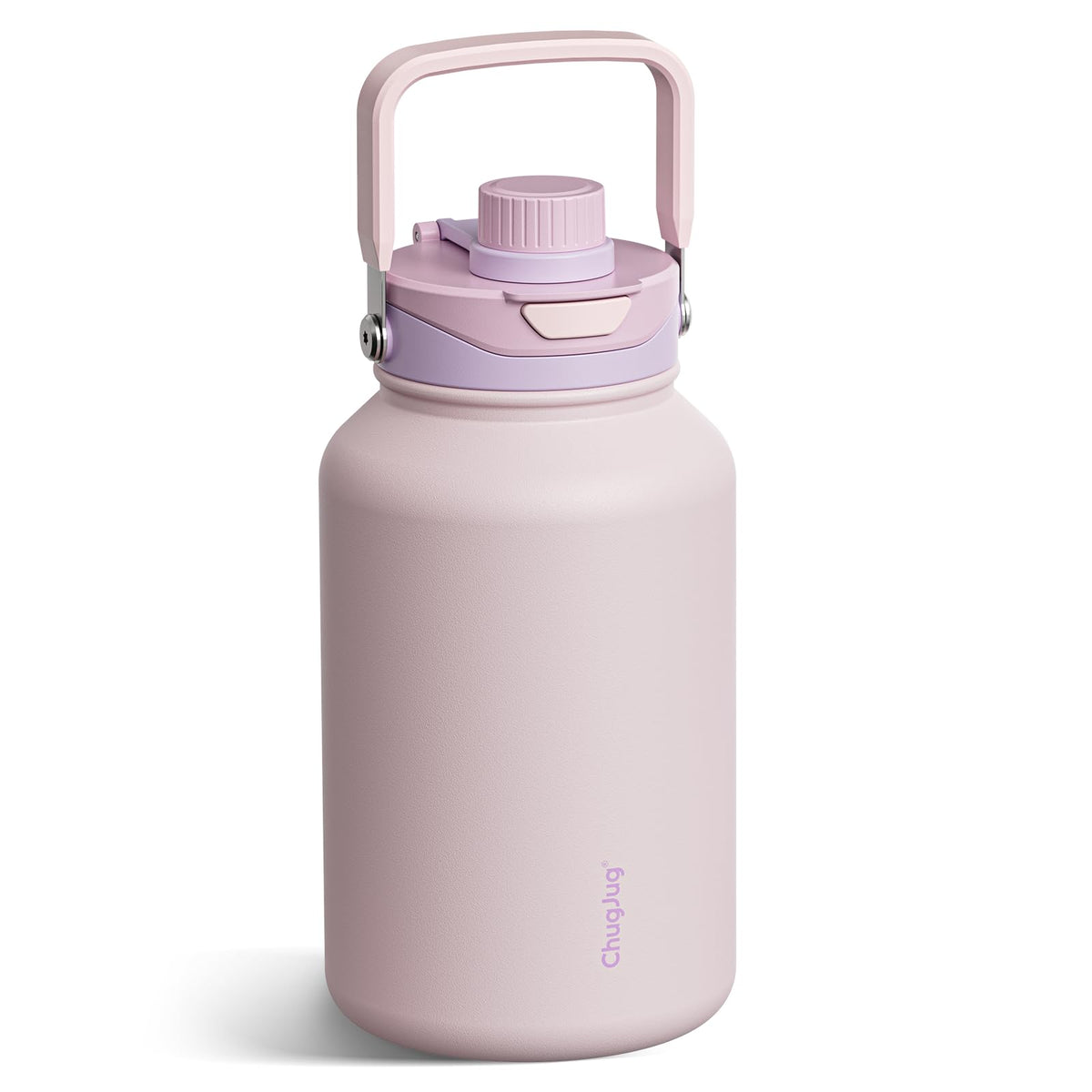 64oz Half Gallon Insulated Water Bottle with 2-in-1 Pop-up Straw & Chug Lid