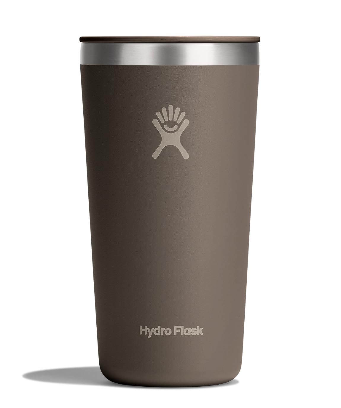 Hydro Flask All Around Tumbler Press-In Lid, Insulated Travel Mug, Stainless Steel Coffee Cup 16 Oz Cloud Pink