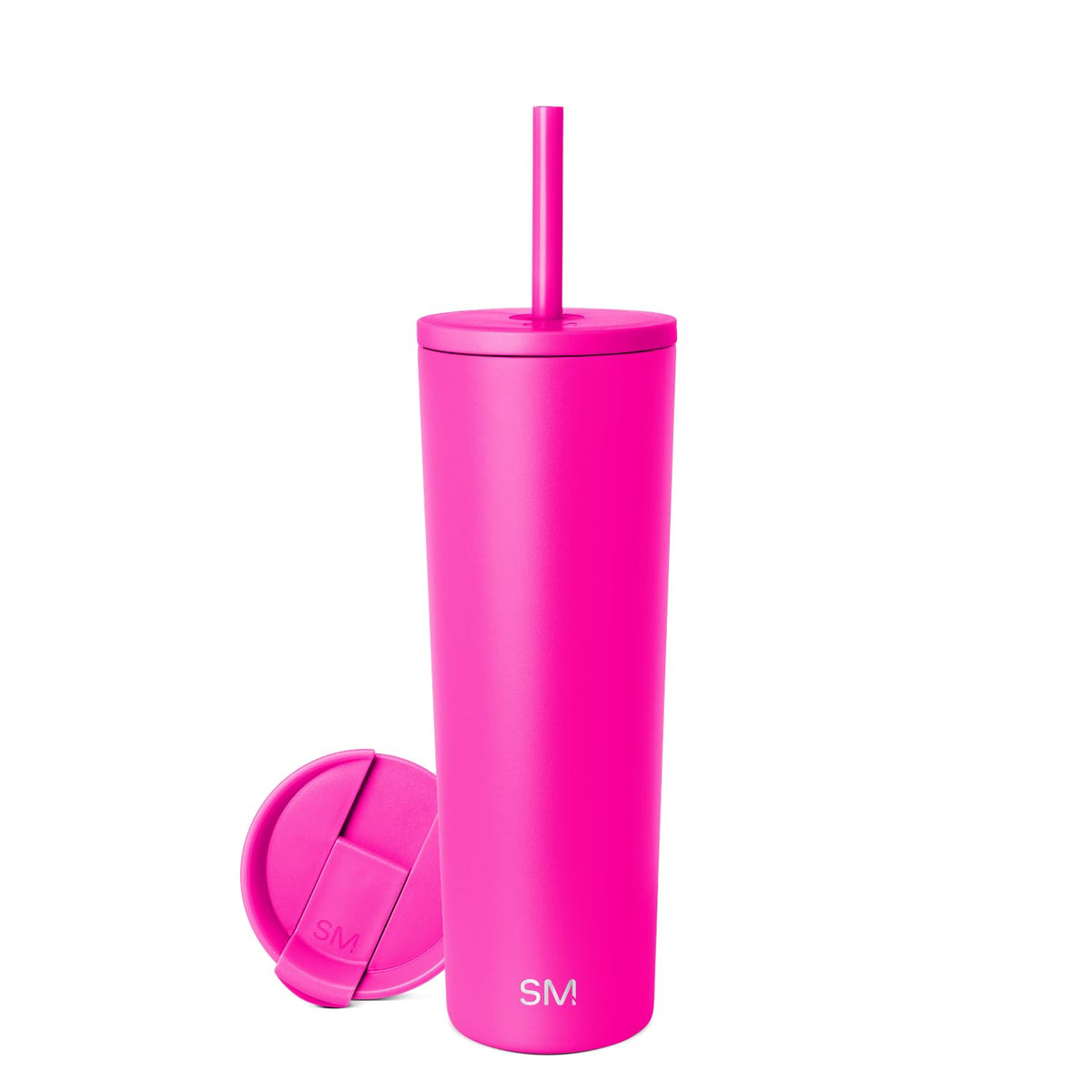 Simple Modern Iced Coffee Tumbler, Insulated | 24oz | Black