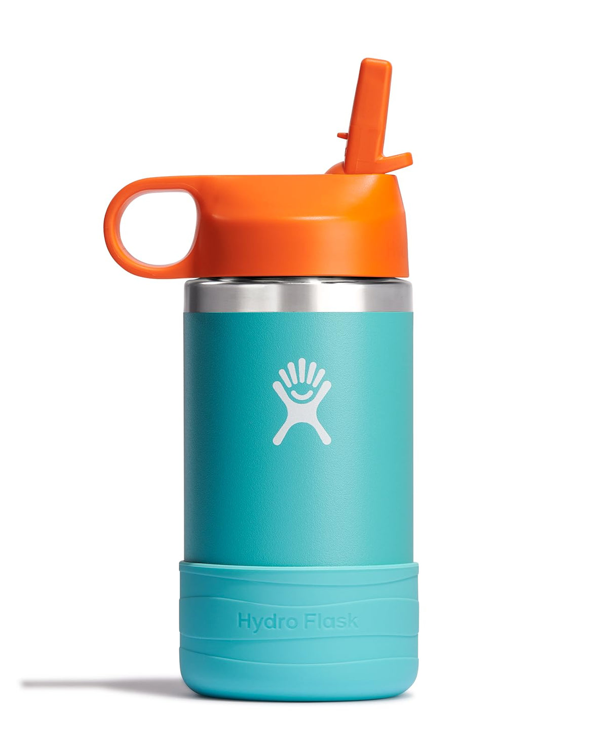 Hydro Flask Kids Water Bottle for School - Stainless Steel and Insulated with Straw Cap - 12 Oz World of Eric Carle Caterpillar Yellow
