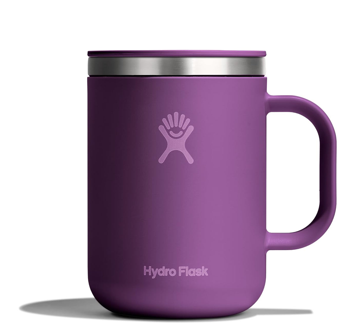 Hydro Flask Coffee Mug – Insulated Stainless Steel, Non Spill, Leak Resistant Travel Mug 12 Oz Indigo Blue