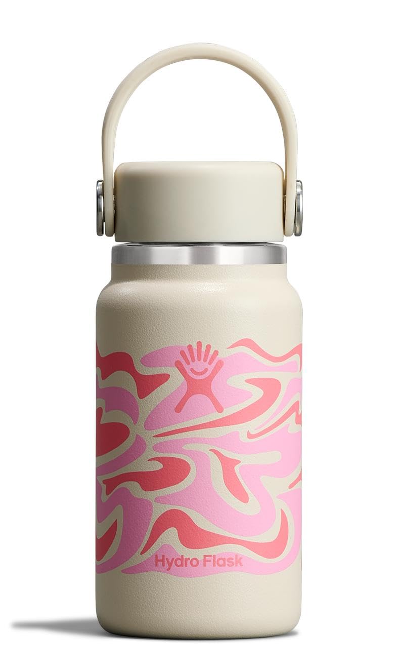 Hydro Flask Micro Bottle - Insulated Mini Leak Proof Flask for Purse or Pocket in 6.7 Oz Agave Green