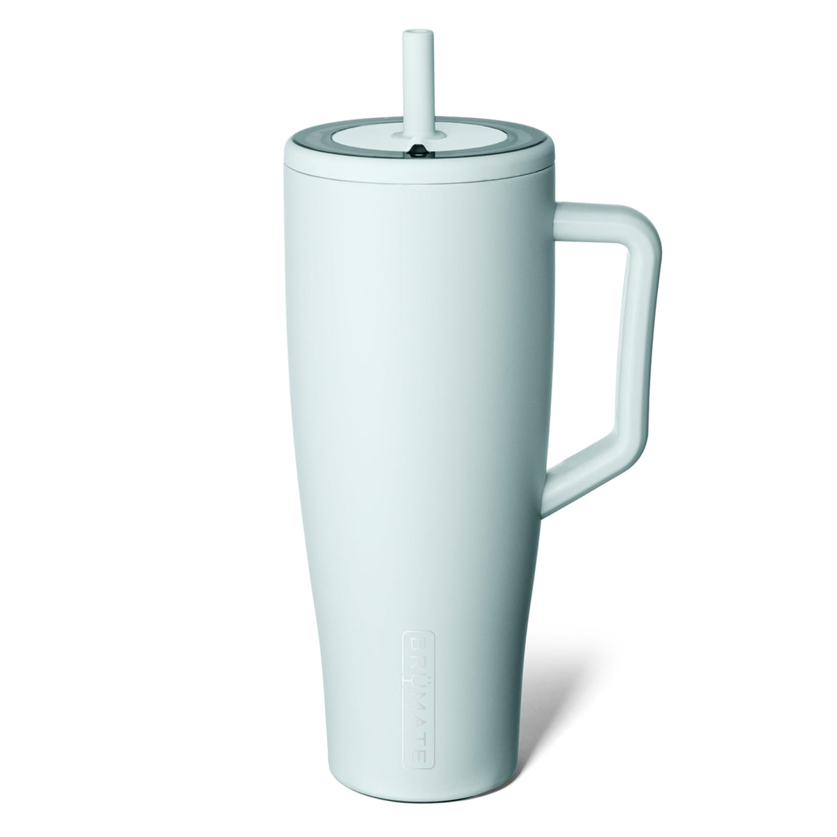 BrüMate Era 40 oz Tumbler with Handle & Straw | 100% Leakproof Insulated Water Bottle Tumbler with Lid & Flexible SoftSip Straw | Made of Stainless Steel | Cup Holder Friendly | 40oz (Nightfall Blue)