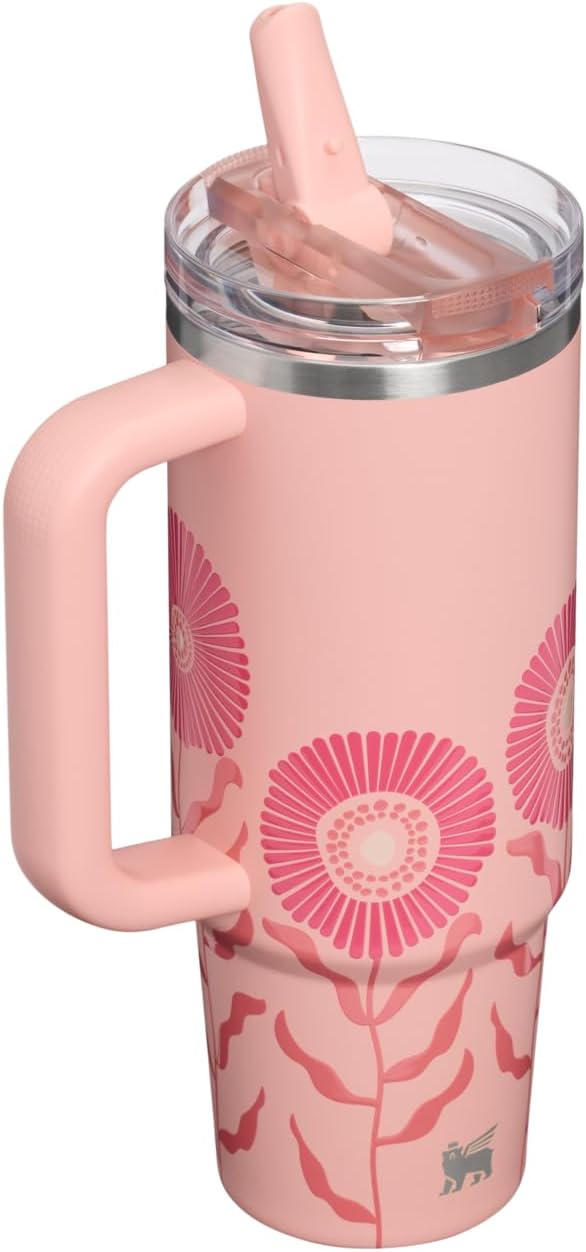 STANLEY Quencher ProTour Flipstraw Tumbler, 30 oz, Sorbet Garden