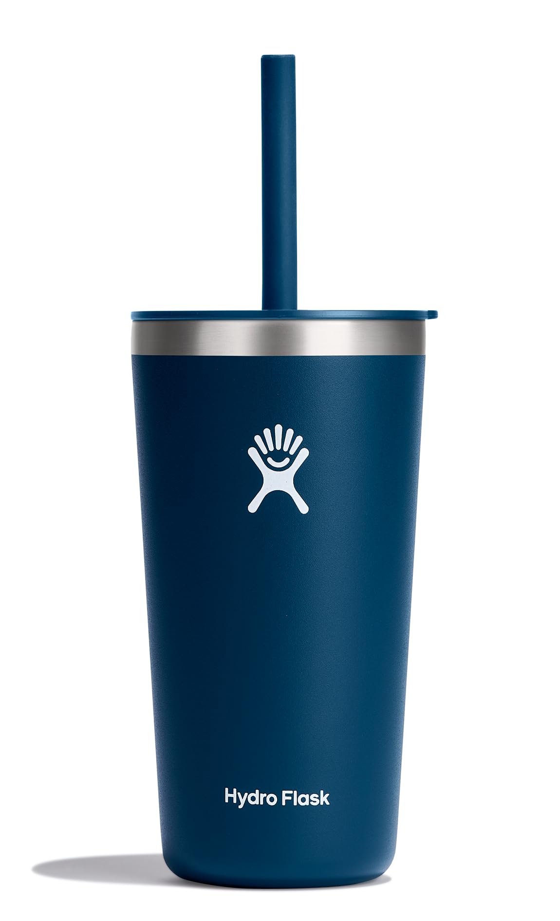 Hydro Flask All Around Tumbler Press-In Lid, Insulated Travel Mug, Stainless Steel Coffee Cup 16 Oz Cloud Pink