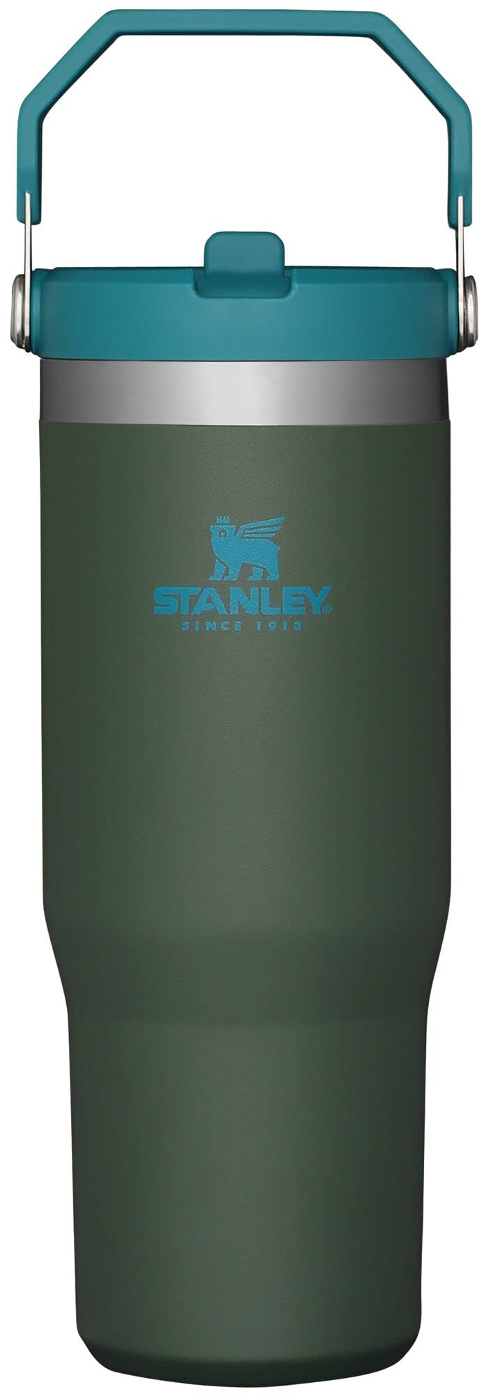STANLEY IceFlow 2.0 Flip Straw Tumbler, 30 oz, Dried Pine