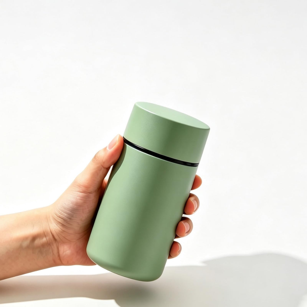 Mini Insulated Flask,Small Water Bottle 6.8oz, Pocket Size Portable Leak Proof Thermal Cup for Women Girls Outdoor,Travel Tumbler forTravel Coffee Tea Drinks (Blue)