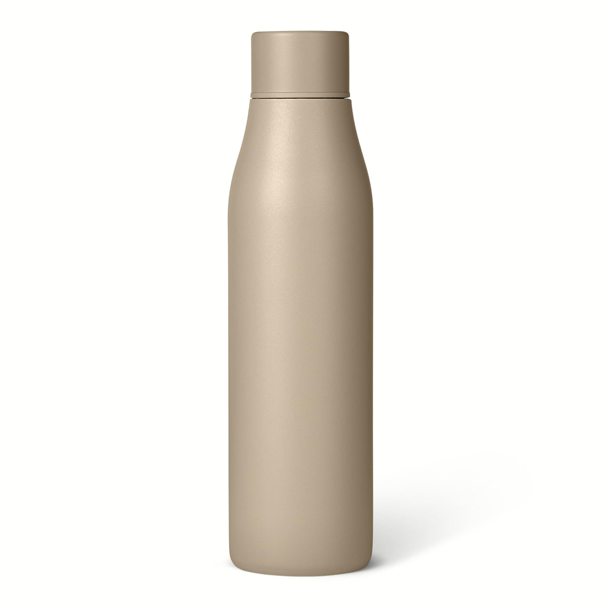 Amazon Basics Insulated Stainless Steel Water Bottle, Leak-Proof, Double-Wall, 20 oz., BPA-Free, Olive
