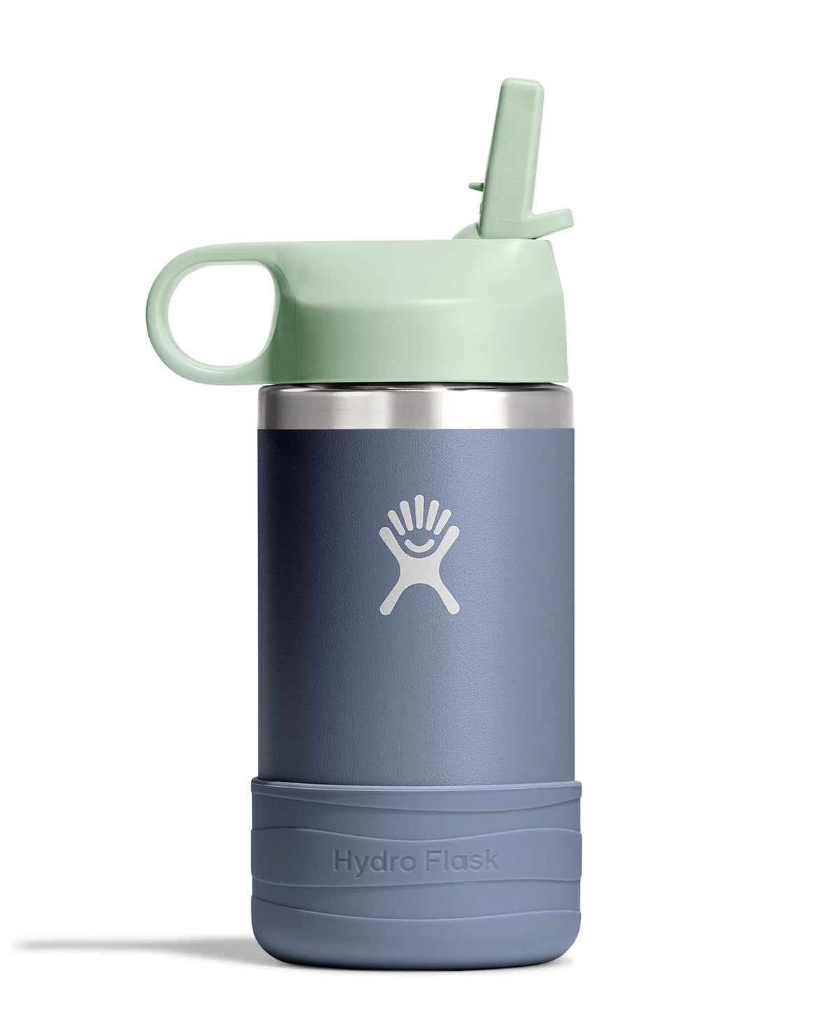 Hydro Flask Kids Water Bottle for School - Stainless Steel and Insulated with Straw Cap - 12 Oz World of Eric Carle Caterpillar Yellow