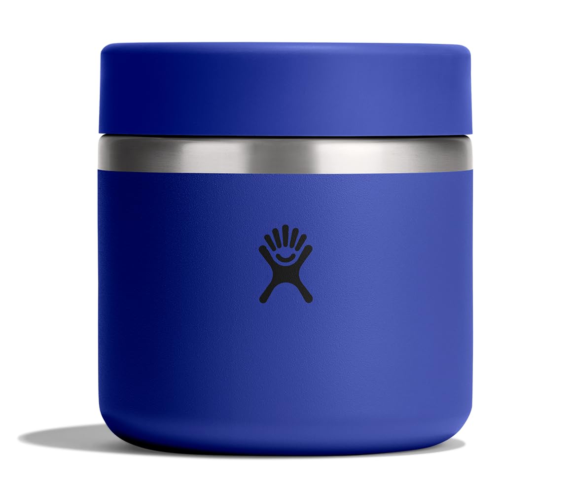 Hydro Flask Food Jar – Insulated Stainless Steel, Snack Travel Container for Hot Food, Lunch, & Soup 20 Oz Black