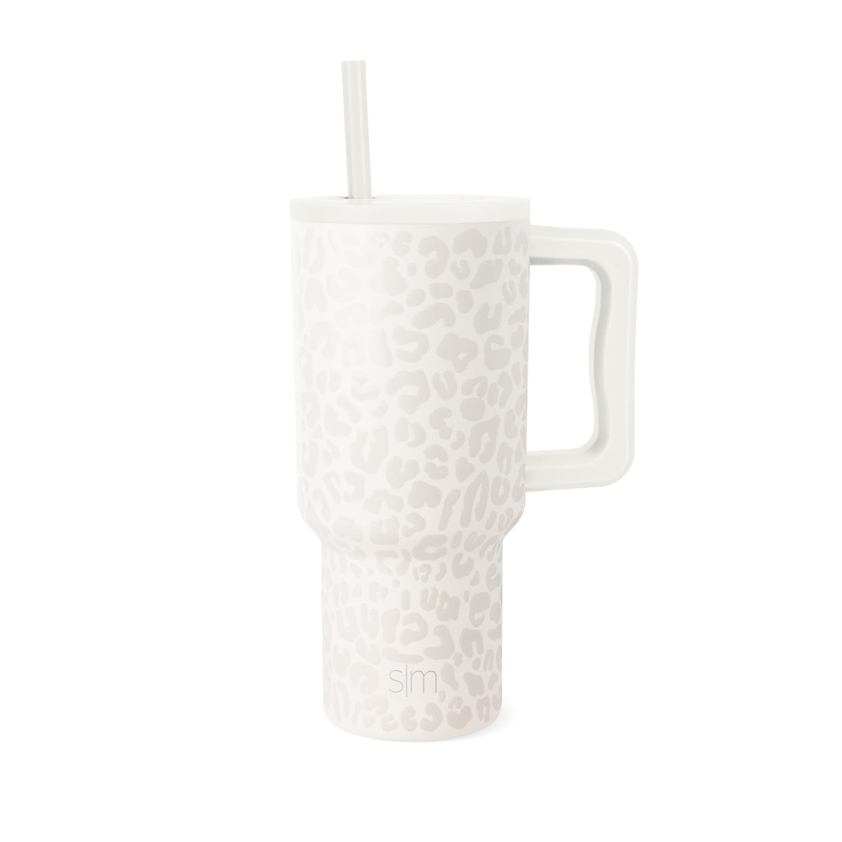 Simple Modern Tumbler with Handle and Straw | 40oz | Green